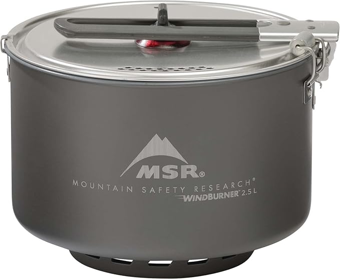 MSR WindBurner 2.5 Liter Non-Stick Camping and Backpacking Sauce Pot