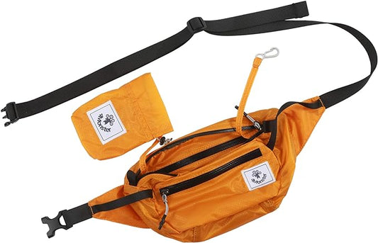 4Monster Hiking Waist Packs Portable,Water Resistant Fanny Bag with Adjustable Strap,Lightweight Crossbody Chest Bag Slim Bag
