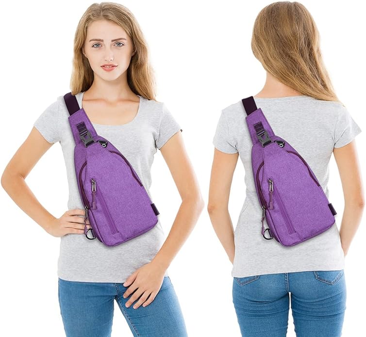 Sling Crossbody Bags Trendy Travel Anti Theft Safe Purse Bags for Women Men Waterproof