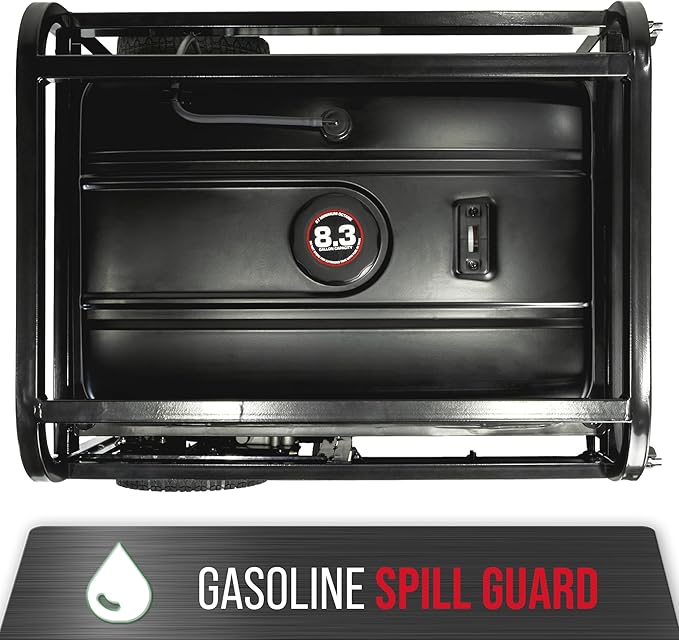 DS13000MX 13,000-Watt 500cc Dual Fuel Portable Generator - Gas and Propane, Remote Electric Start, Whole Home Power Backup, Transfer Switch Ready, RV & Emergency Ready