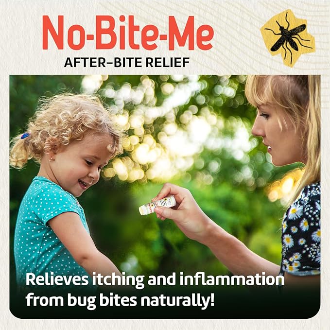 SALLYEANDER No-Bite-Me Anti-Itch Balm Sticks – All-Natural Bug-Bite Relief – 2-Pack – Gentle for Kids & Infants