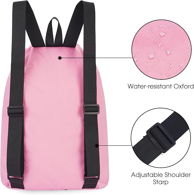 WANDF Swim Bag Mesh Drawstring Backpack Beach Backpack for Swimming, Gym, and Workout Gear