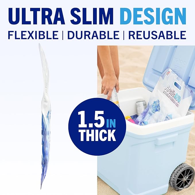 ArcitcMAX - Long-Lasting Slim Cooler Ice Pack
