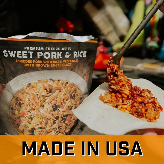 Peak Refuel Bulk Meal Packs | 100% Real Meat | Premium Freeze-Dried Meals for Backpacking, Camping & Survival | MRE Emergency Food (Outdoor Meal Box)