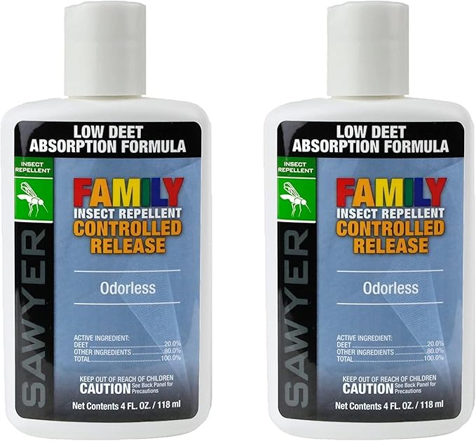Sawyer Products 20% DEET Premium Family Insect Repellent Controlled Release