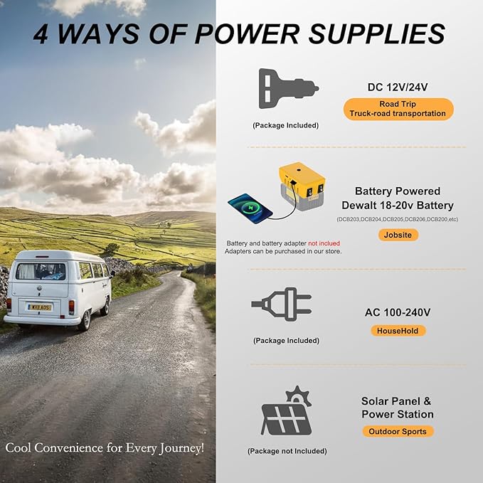 12v Car Refrigerator, Electric Cooler 28 Quart, Portable Fridge with Wheels, Freezer Compressor Cooler -4℉~68℉ 12/24V DC 100~240V AC Support App Control for Truck, Camping, Road Trips, Travel, RV