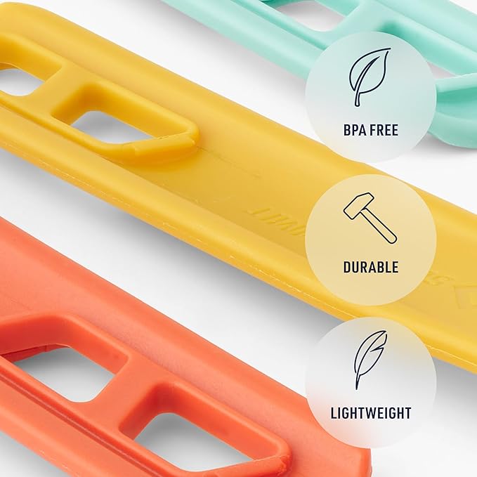 Sea to Summit Passage Camp Cutlery Set, Fork, Spoon and Knife, Arrowwood Yellow