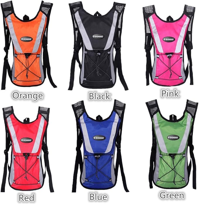 Monvecle Hydration Pack Water Rucksack Backpack Bladder Bag Cycling Bicycle Bike/Hiking Climbing Pouch + 2L Hydration Bladder