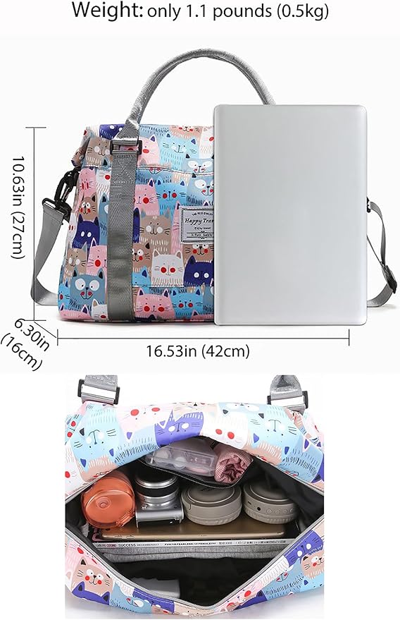 Travel Duffle Bag Weekender Overnight Bag Gym Tote with Dry and Wet Separated Pocket for Women Girls Shoulder Workout Duffel Bag Water Resistant (cow print)