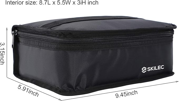 Cooler Bag - Small Insulated Lunch Bag for Adults, Women, Men - Leakproof Picnic Tote for Camping, Travel, Meal Prep - Bento Box