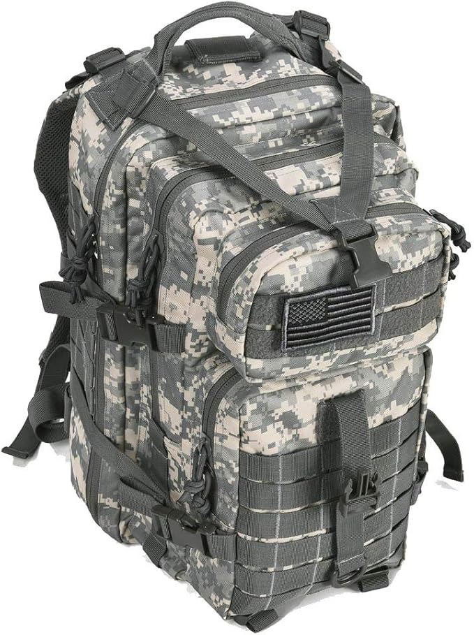 Military Tactical Assault Pack Backpack Small Army Molle Bug Bag Backpacks Rucksack for Outdoor Hiking Camping Hunting 34L ACU