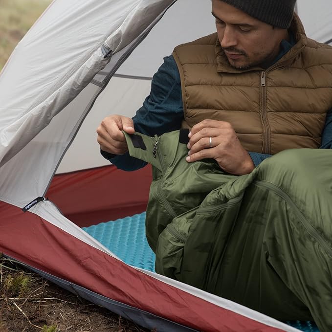 Naturehike Lightweight Sleeping Bag - Compact, Ultralight, Envelope Backpacking Bag - Portable, Waterproof, Comfortable With Compression Sack for 3 Season Camping, Traveling, Hiking