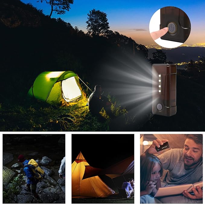 Portable Outdoor Shower with LED Lighting, Battery-Driven Pump for Beaches, Camping, Gardens & Hiking