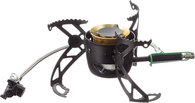Optimus Polaris Optifuel Stove, Liquid or Canister Fuel type, Camping, Backpacking, Emergency Preparedness, Durable Metal Construction