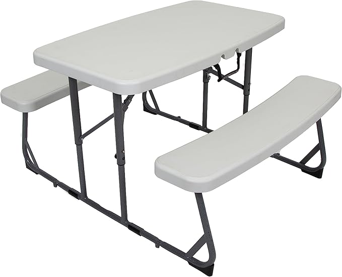 Stansport Compact Kids Picnic Table (G-940), White