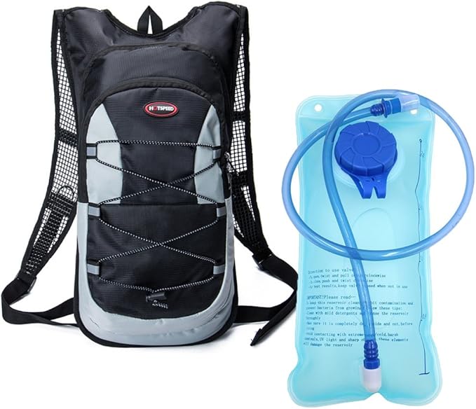 Monvecle Hydration Pack Water Rucksack Backpack Bladder Bag Cycling Bicycle Bike/Hiking Climbing Pouch + 2L Hydration Bladder