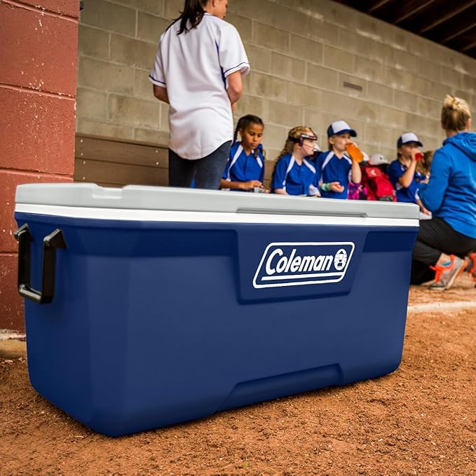Coleman Classic Series Insulated Portable Cooler, Leak-Resistant Outdoor Hard Cooler Keeps Ice up to 5 Days, 52/70/120/150 Quart