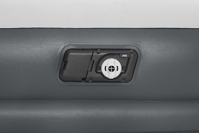 SleepLux Durable Inflatable Air Mattress with Built-in Pump, Pillow and USB Charger