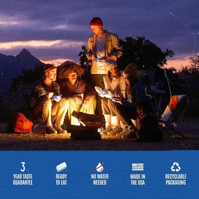 Mountain House Vanilla Ice Cream Sandwich | Freeze Dried Backpacking & Camping Food | 1 Serving