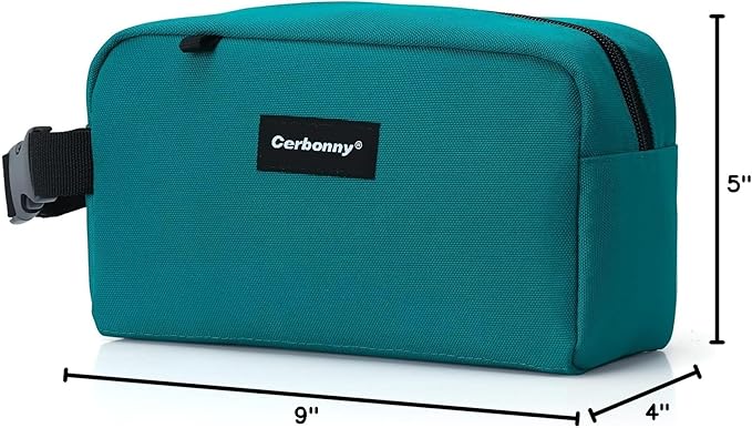 Cerbonny Small Cooler Bag Freezable Lunch Bag for Work School Travel,Leak-proof Small Lunch Bag,Small Insulated Bag For Kids/Adults,Freezable Snack Bag Fit For Yogurt (Blue)