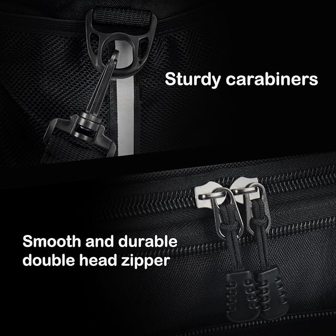 Lunch Box for Men/Women,Large Double-Layer Insulated Expandable Reusable Leakproof Cooler Bags for Adults,Lunch Bag with Adjustable Shoulder Strap for Office Travel Picnic(Dark Gray)