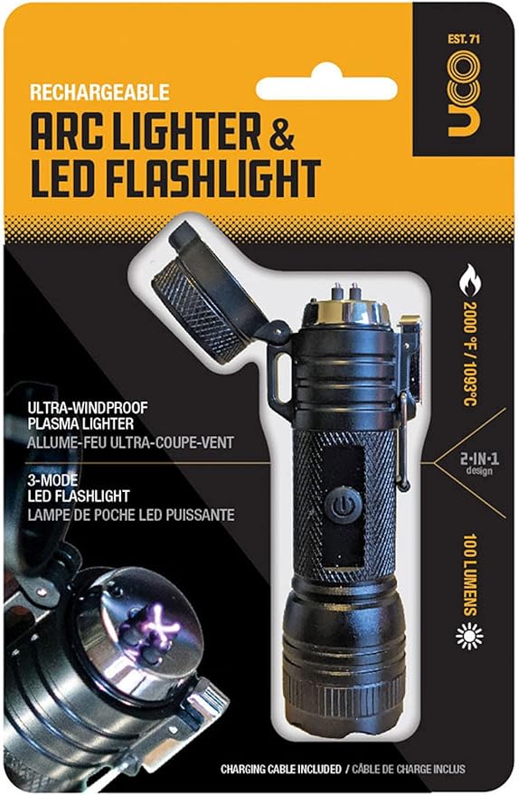 Arc Flashlight and Lighter