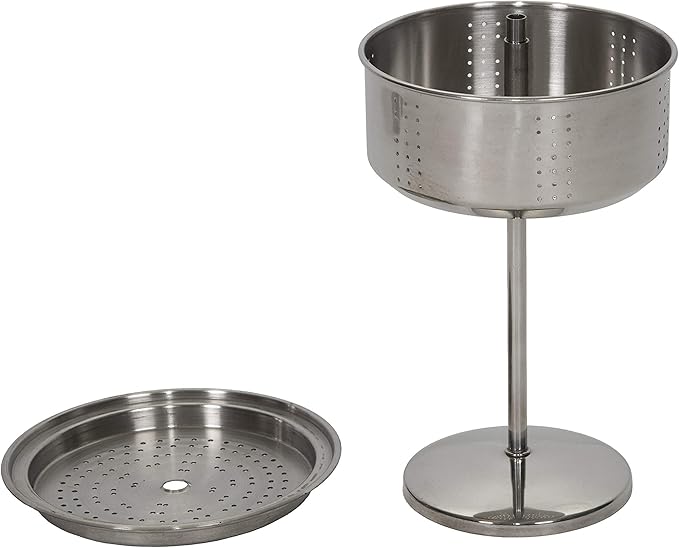 Stansport Stainless Steel Percolator Coffee Pot 28 Cups (276-28), Silver