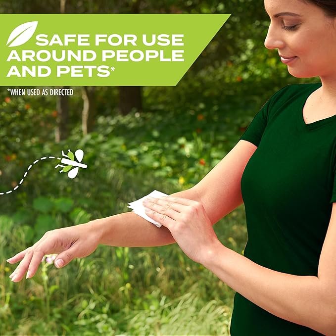 Stem Repels Mosquitoes: Mosquito Repellent Wipes With Botanical Extracts; 10 Wipes (Pack Of 1)