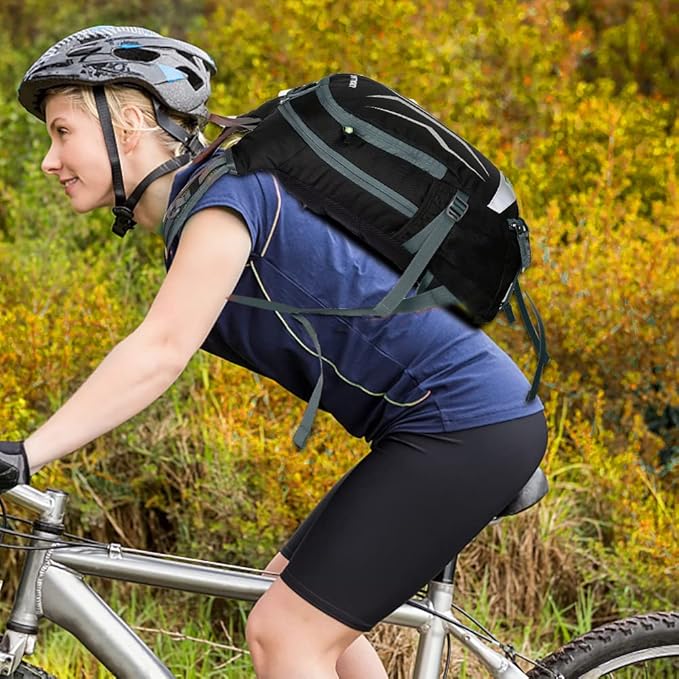 LOCALLION Cycling Backpack Biking Daypack for Outdoor Sports Running Breathable Hydration Pack Men Women 18L