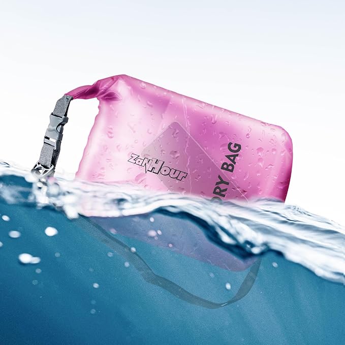 Waterproof Dry Bag - Roll Top Transparent Storage Bag,2L/5L/10L/20L,Suitable for Traveling, Swimming, Kayaking, Camping, Fishing, Rainy Day Trips