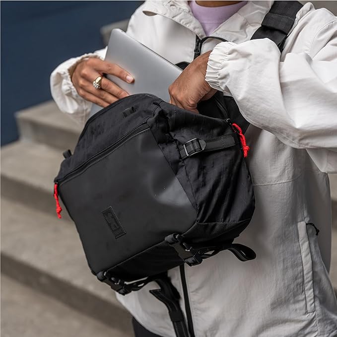 Chrome Industries Kadet Max Messenger Bag – Crossbody Sling Backpack for Men and Women w/Quick Release Buckle