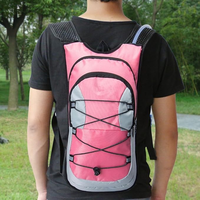 Monvecle Hydration Pack Water Rucksack Backpack Bladder Bag Cycling Bicycle Bike/Hiking Climbing Pouch + 2L Hydration Bladder