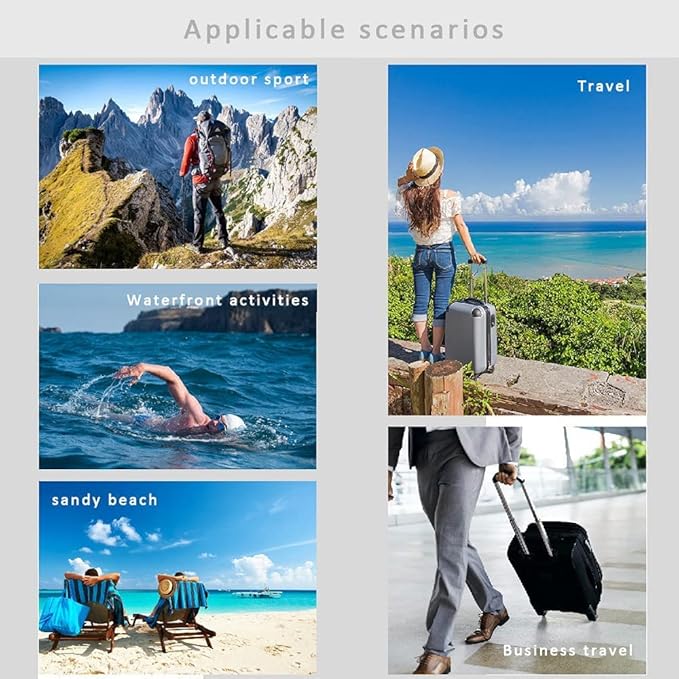 Pimoys 5 Pack Waterproof Dry Sacks, Lightweight Outdoor Dry Bags Ultimate Dry Bags for Kayaking Rafting Boating Camping (1.5L, 2.5L, 3.5L, 4.5L, 6L)