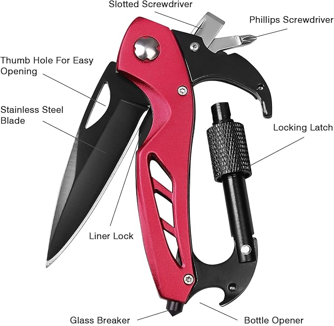Multitool knife (Red)