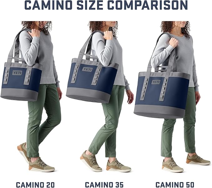 YETI Camino 50 Carryall with Internal Dividers, All-Purpose Utility, Boat and Beach Tote Bag, Durable, Waterproof