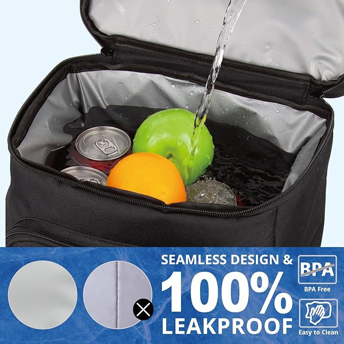 Tactical Backpack Cooler for Men, 25L Large Insulated Backpack Leak-Proof, Heavy Duty Lunch Backpack, Waterproof Ice Chest Bag Women Adults Work Daytrip Camping Beach Hiking