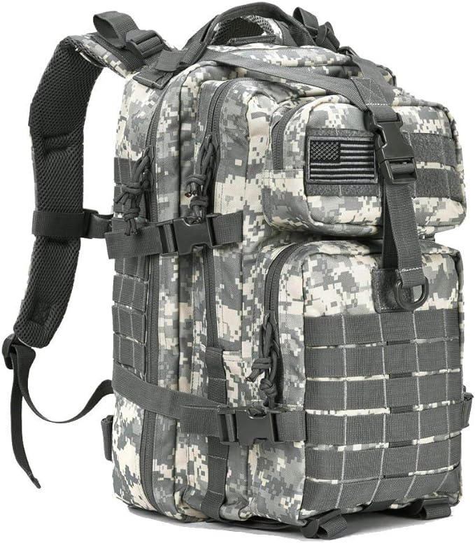 Military Tactical Assault Pack Backpack Small Army Molle Bug Bag Backpacks Rucksack for Outdoor Hiking Camping Hunting 34L ACU