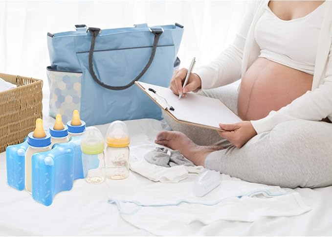 Healthy Packers Long Lasting Can Ice Packs - Great for Breastmilk Bottles Storage and Can Coolers
