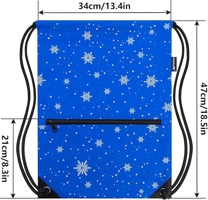HOLYLUCK Drawstring Backpack Bag Sport Gym Sackpack