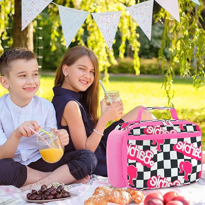 RLGPBON Kids Lunch Bag,Insulated Lunch Box for Girls Boys,Lunch Bag Toddler Teen,School Daycare Cute Travel bags