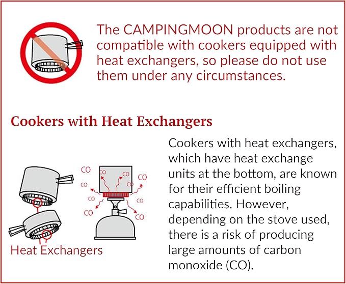 CAMPINGMOON Canister Top Stove Portable Compact Foldable w/Micro Regulator w/4Flex w/igniter XD-2F (Year of the Snake Limited Black Edition)