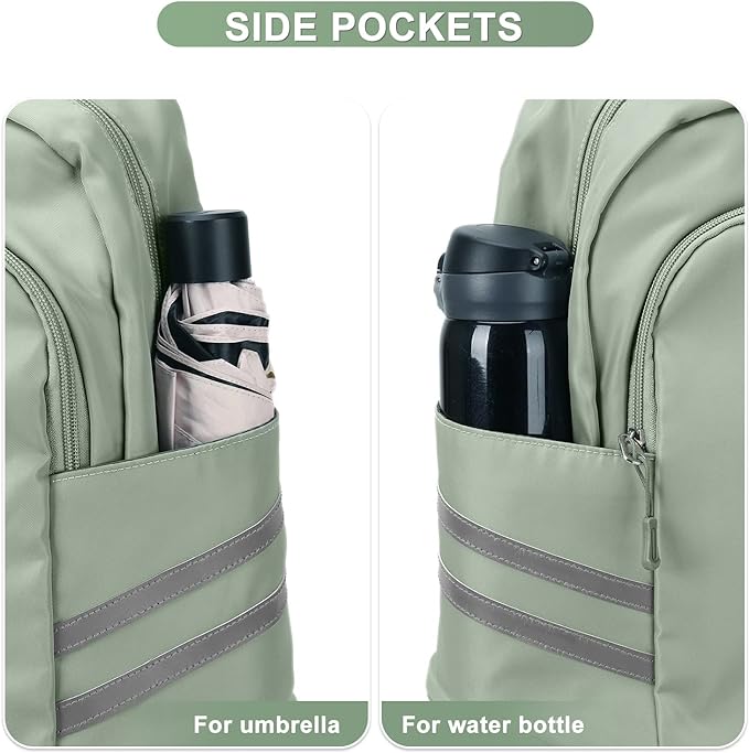 Coofay Gym Backpack for Women - Waterproof, Lightweight, Sports Travel Gym Bag with Shoe Compartment
