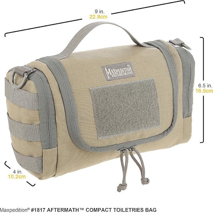 MAXPEDITION Gear Aftermath Compact Toiletries Bag