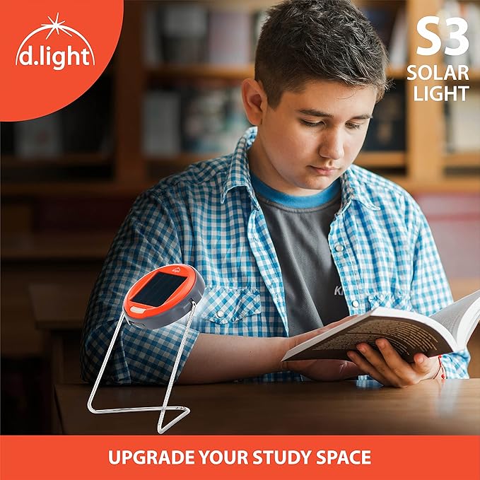 d.light S3 Portable Solar Lantern for Camping