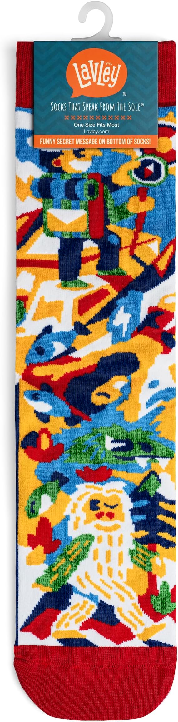 Lavley Hike More Worry Less Socks - Funny Outdoor Lover Gift for Men and Women