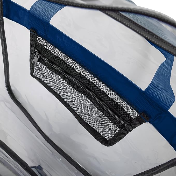 FOCO NFL Team Logo Clear See Through Stadium High End Messenger Bag