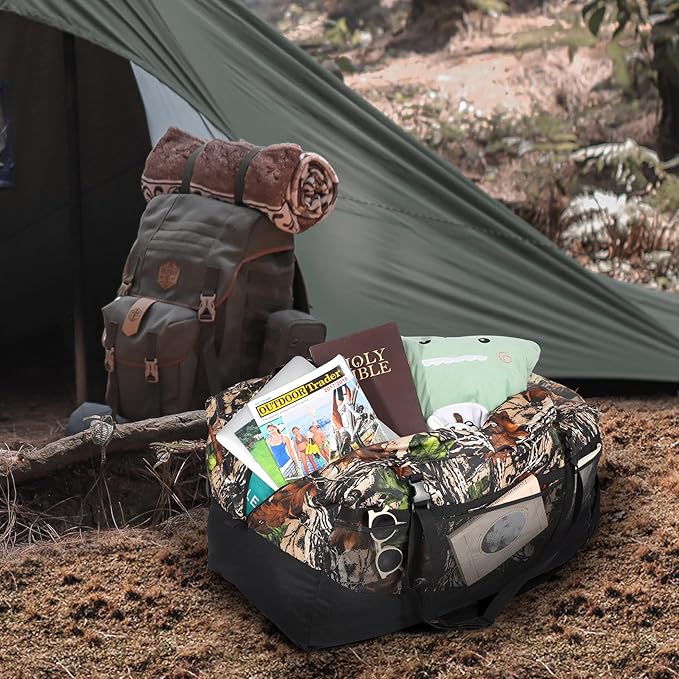 REDCAMP Foldable Travel Bag, Large Sports Bag, 75L/96L/100L, Lightweight Waterproof Tote Bag