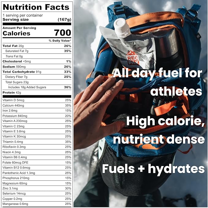 Performance Ultralight Instant Meals For Your Next Adventure | 700 Cal 42g Protein I Mixed Flavor (6-Pack)