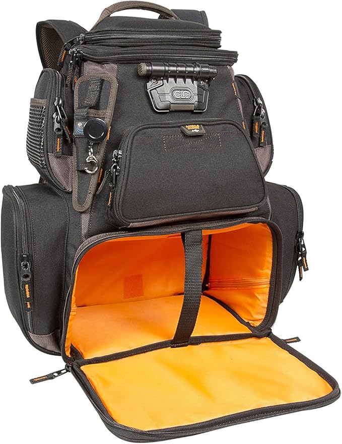 Wild River Nomad by CLC Custom LeatherCraft Tackle Tek Nomad XP Lighted Backpack with USB Charging System