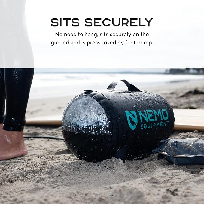 NEMO Helio Portable Pressure Camp Shower